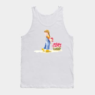 Flowers Posy for Mother Mum Mom Tank Top